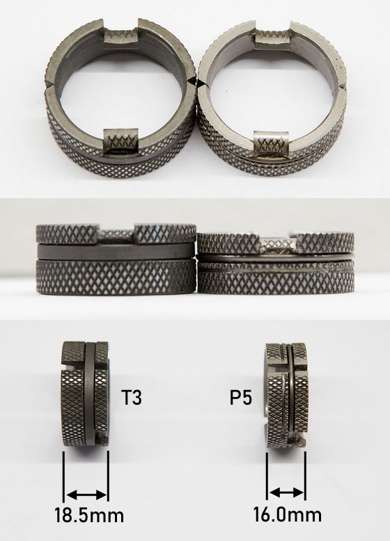 Three-speed and five-speed brake cylinder size difference